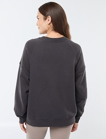 Sweat d'allaitement en molleton