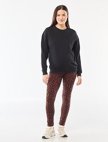 Sweat d'allaitement en molleton