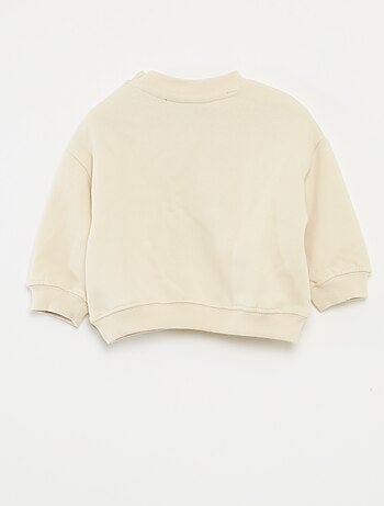 Sweat de Noël imprimé 'Disney' 'Winnie' en coton