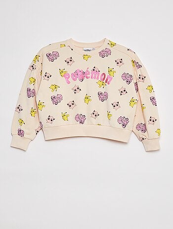 Sweat en french terry 'Pokémon'