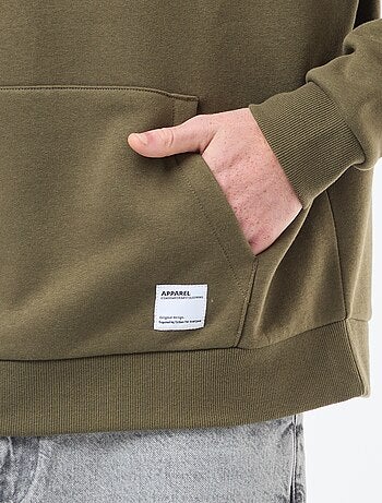 Sweat en molleton à capuche