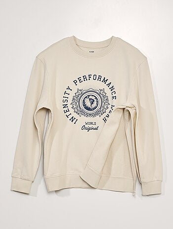 Sweat en molleton avec imprimé - So Easy