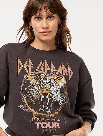 Sweat en molleton 'Def Leppard'