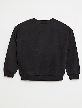 Sweat en molleton imprimé 'Halloween'