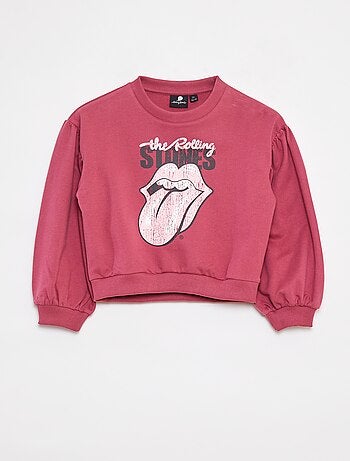 Sweat en molleton léger 'The Rolling Stones'