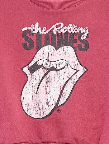 Sweat en molleton léger 'The Rolling Stones'