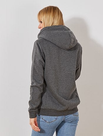 Sweat fourré à capuche - Kiabi
