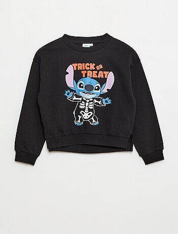 Sweat halloween 'Disney' 'Stitch' en coton
