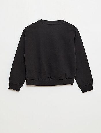 Sweat halloween 'Disney' 'Stitch' en coton