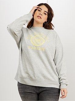 Sweat imprimé 'campus' - Kiabi