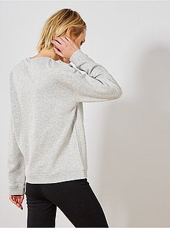 Sweat imprimé 'éco-conception' - Kiabi