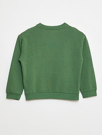 Sweat imprimé en coton