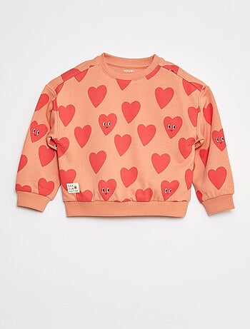 Sweat imprimé en molleton léger - Grafik Edition