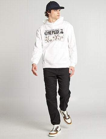 Sweat imprimé 'One Piece' en molleton