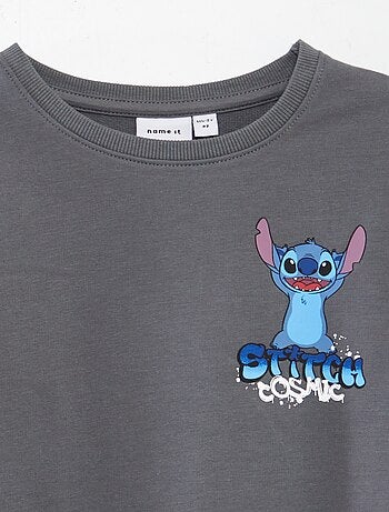 Sweat imprimé 'Stitch' 'Name it'