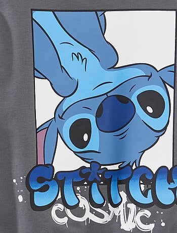 Sweat imprimé 'Stitch' 'Name it'