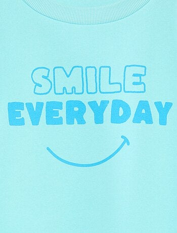 Sweat loose avec imprimé