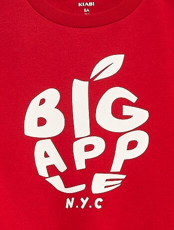 Sweat loose avec imprimé