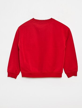 Sweat loose avec imprimé