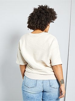 Sweat manches ballon - Kiabi