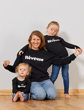 Sweat 'Rêveuse' - Kiabi