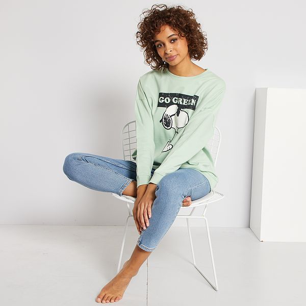 Sweat femme snoopy Clearance