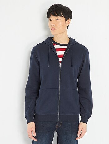 Sweat zippé à capuche