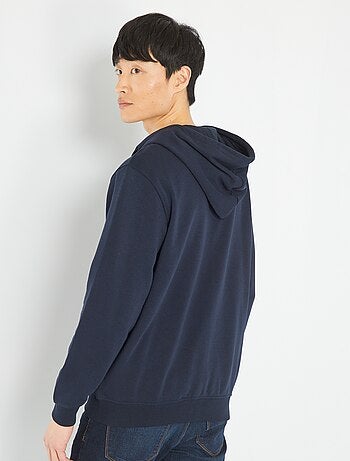 Sweat zippé à capuche