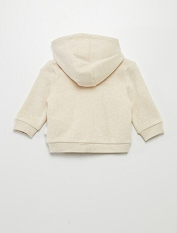 Sweat zippé à capuche