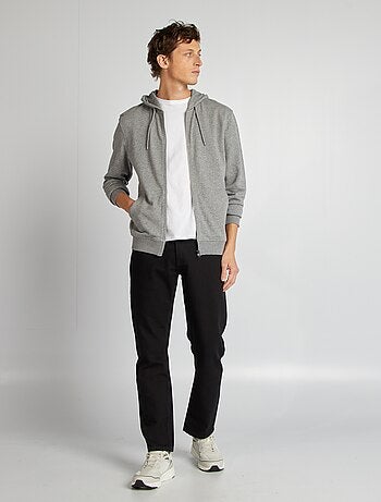 Sweat zippé à capuche
