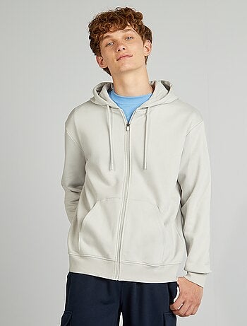 Sweat zippé à capuche