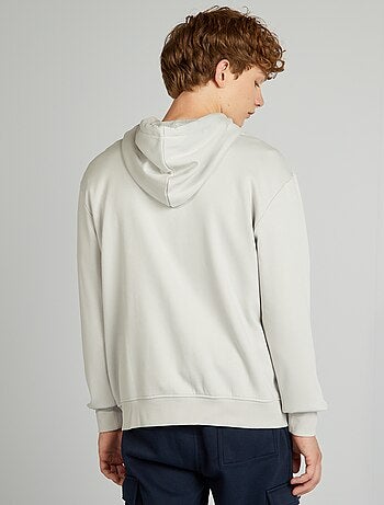 Sweat zippé à capuche