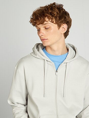 Sweat zippé à capuche