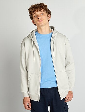 Sweat zippé à capuche