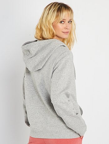 Sweat zippé à capuche