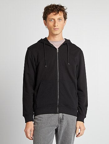 Sweat zippé à capuche