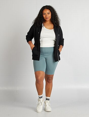 Sweat zippé à capuche