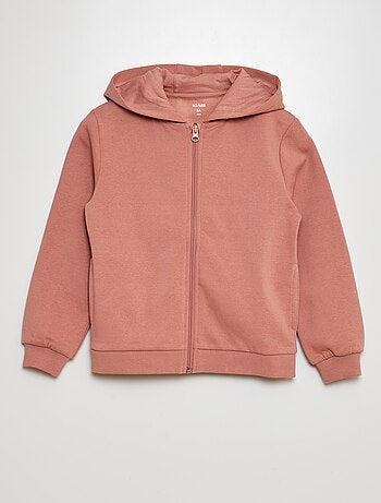 Sweat zippé à capuche