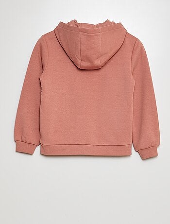 Sweat zippé à capuche