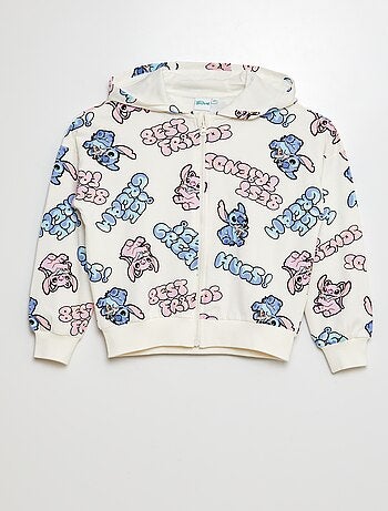 Sweat zippé à capuche 'Stitch' de 'Disney'