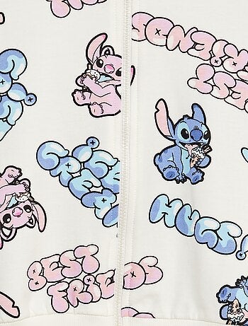 Sweat zippé à capuche 'Stitch' de 'Disney'