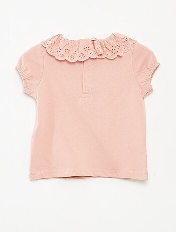T-shirt à broderie anglaise 'Marie'