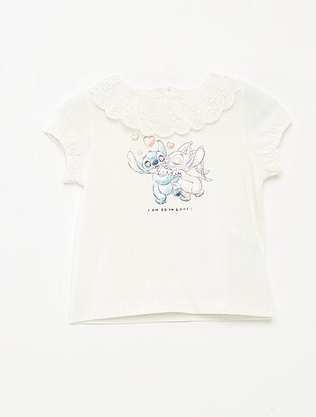 T-shirt à broderie anglaise 'Marie'