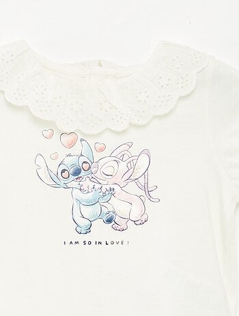 T-shirt à broderie anglaise 'Marie'