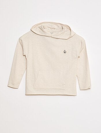 T-shirt à capuche à manches longues