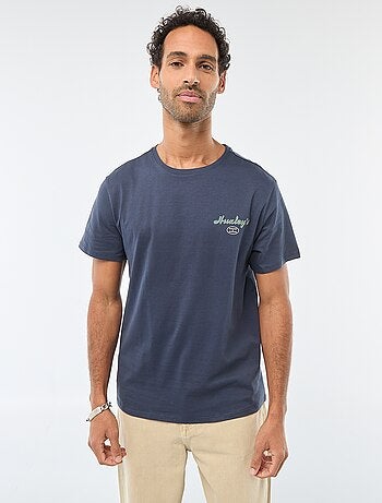 T-shirt à col rond et manches courtes imprimé