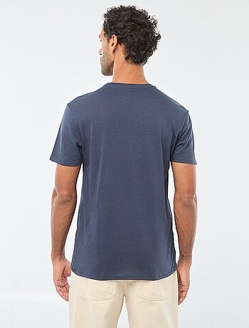 T-shirt à col rond et manches courtes imprimé