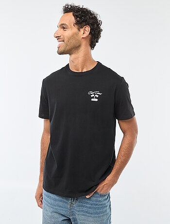 T-shirt à col rond et manches courtes imprimé