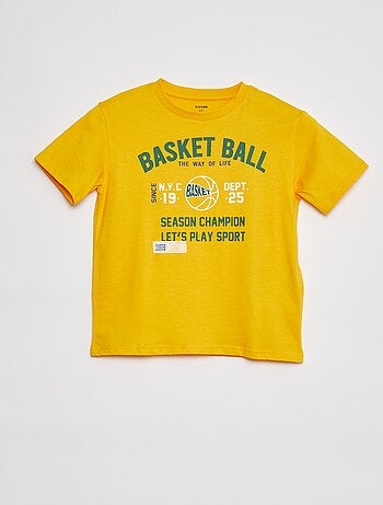 T-shirt à col rond imprimé