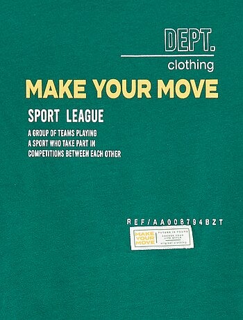 T-shirt à col rond imprimé